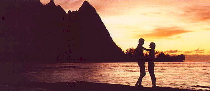 honeymoon in Pacific Islands